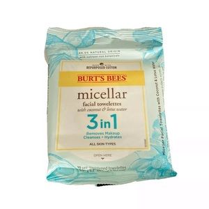 2x Burts Bees Micellar Makeup Removing Towelettes